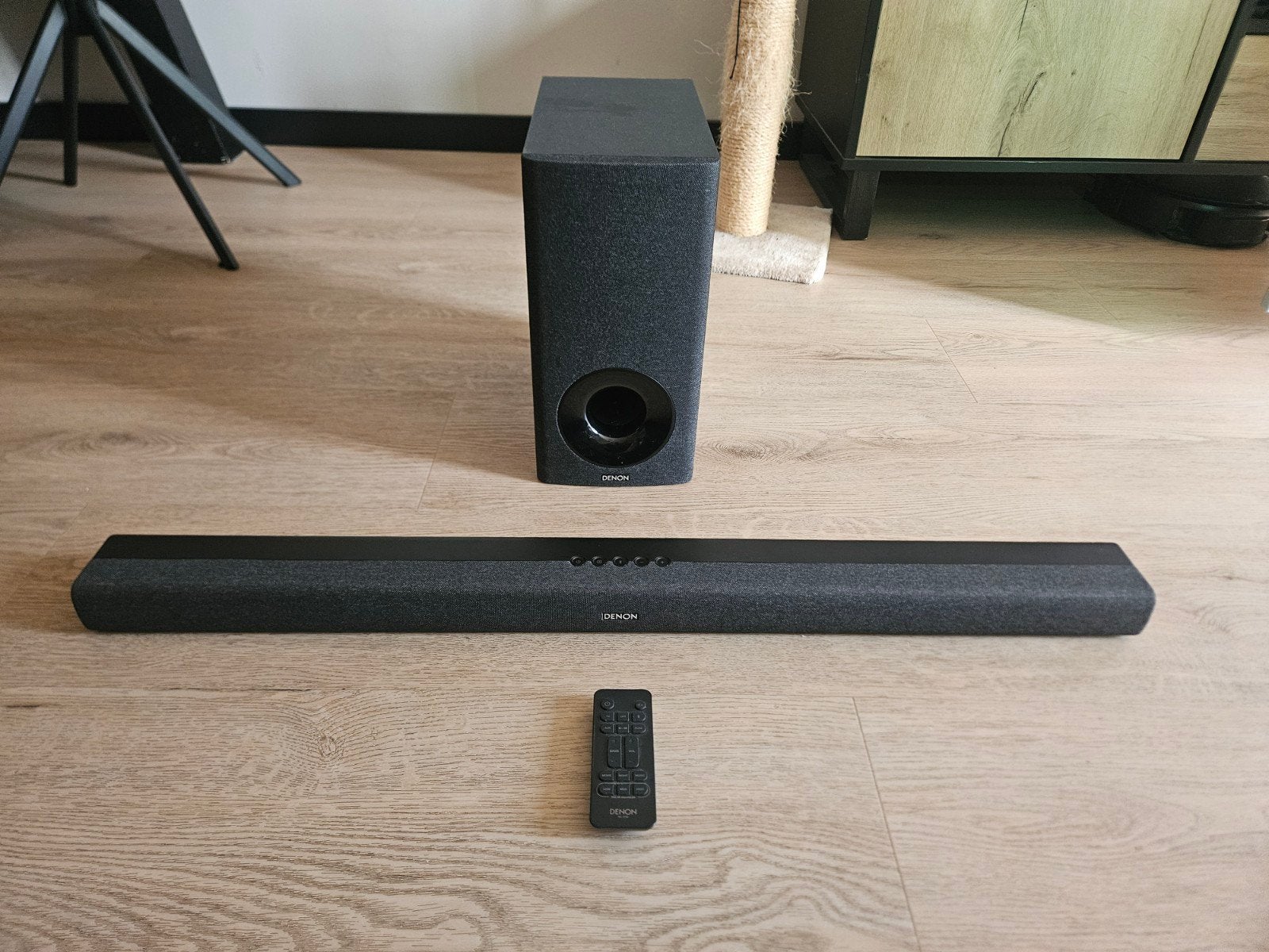 Denon DHT S416 Bluetooth soundbar + draadloze subwoofer zgan, Ophalen of Verzenden, Bluetooth, Zo goed als nieuw