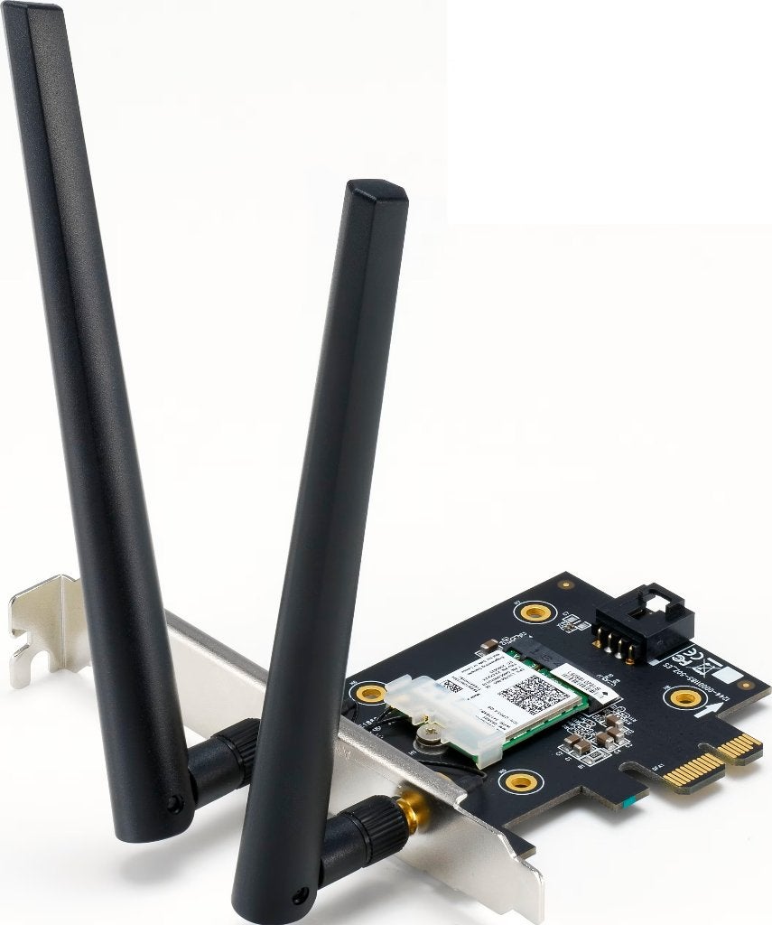 ASUS PCE-AX3000 PCI-e Wifi6 adapter met bluetooth, Computers en Software, Ophalen of Verzenden, Gebruikt, Intern, ASUS