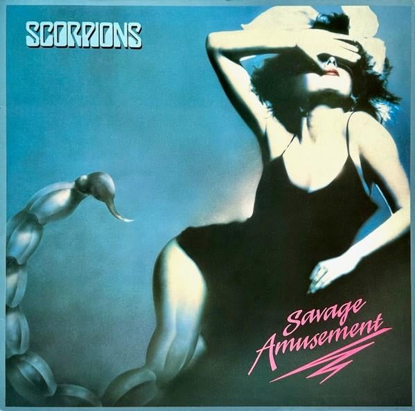 Scorpions - Savage Amusement LP (1988), Cd's en Dvd's, Vinyl | Rock, Ophalen of Verzenden, Gebruikt, 12 inch, Poprock