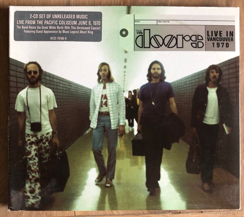 THE DOORS - Live in Vancouver 1970 ( 2CD ), Ophalen of Verzenden, Zo goed als nieuw, Classic Rock, Digipak