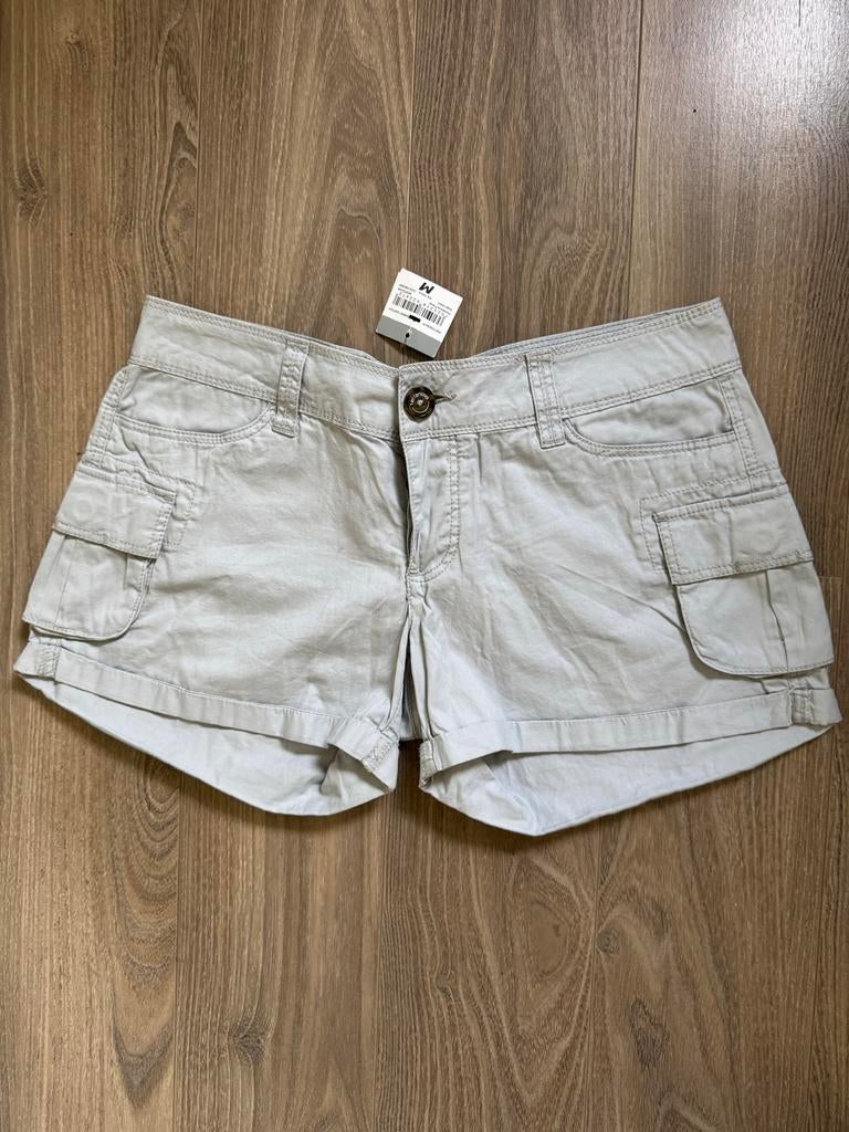 Terranova Cargo Shorts Maat M - Nieuw met label, Kleding | Dames, Maat 38/40 (M), Kort, Beige, Nieuw