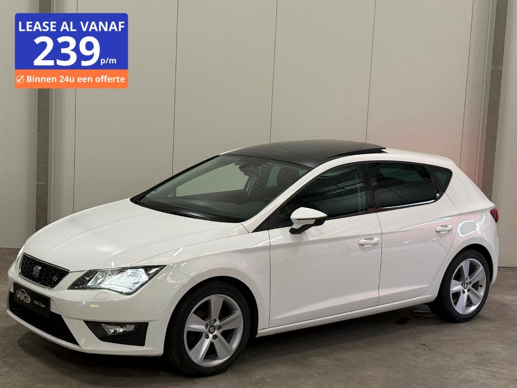 Seat Leon 1.4 TSI FR /AIRCO/PANORAMA/CRUISE/APK/GARANTIE/APK, Auto's, Seat, 125 pk, 4 cilinders, Leon, Leder en Stof