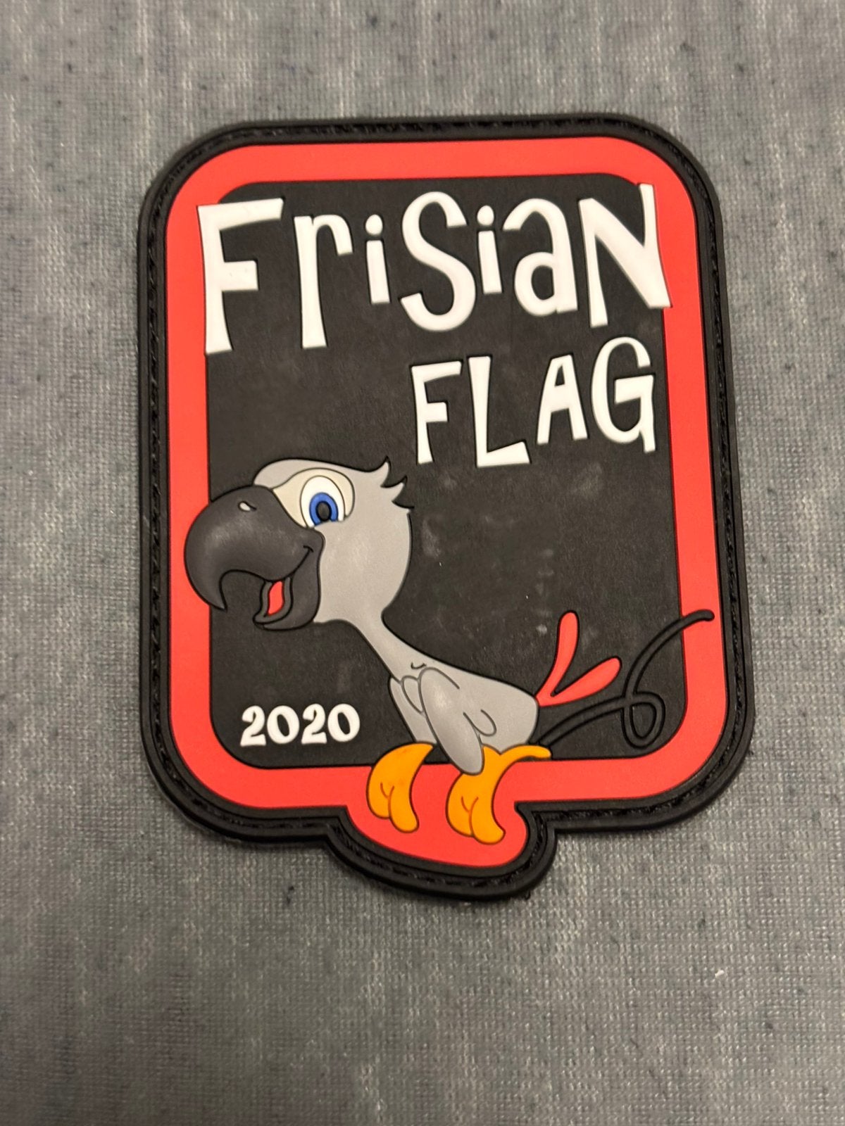Pvc embleem Frisian flag 2020, 322 SQN, Verzamelen, Militaria | Algemeen, Verzenden, Luchtmacht, Nederland, Embleem of Badge