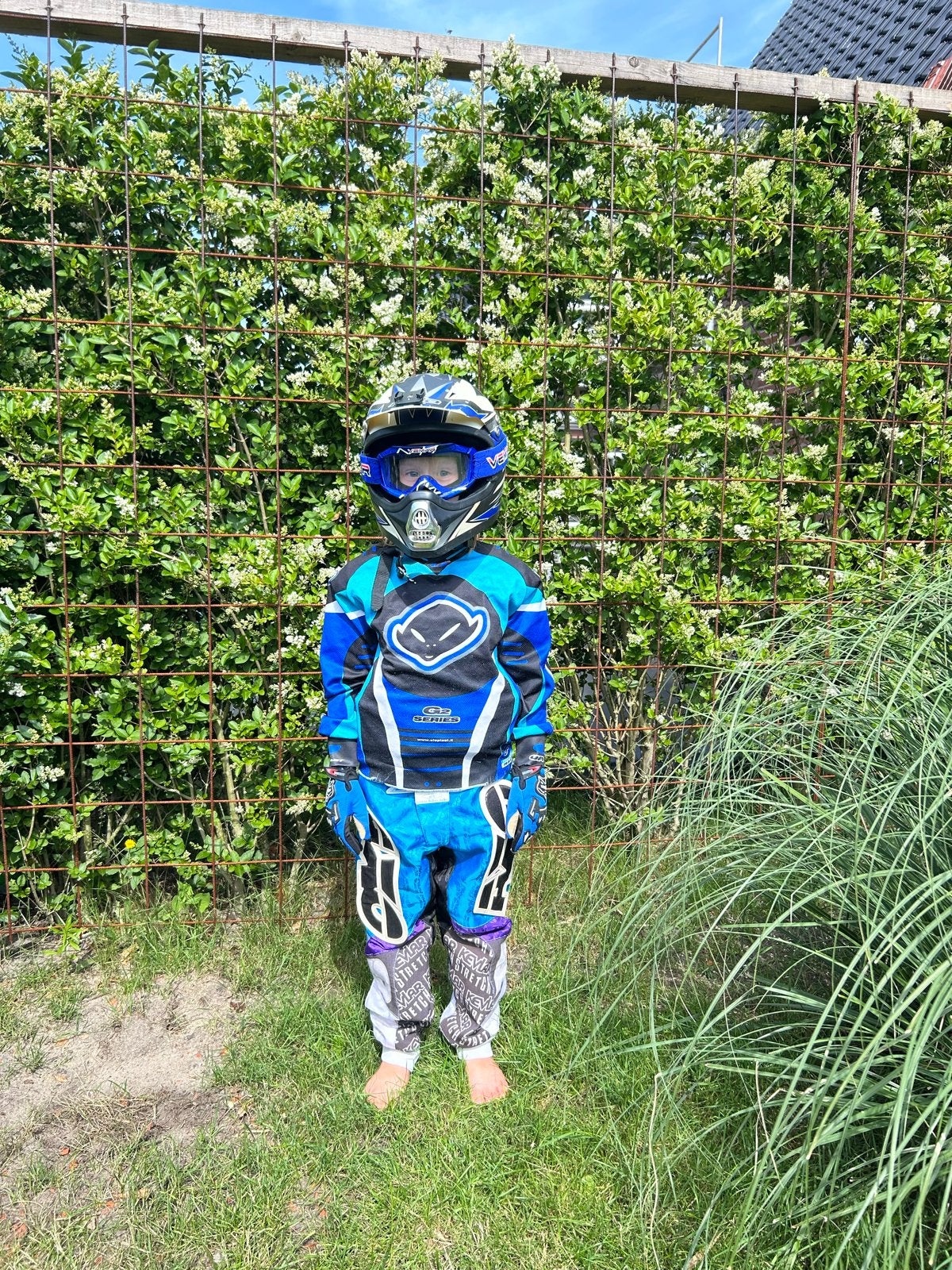 Crosspakje xxxs voor 6-8 jaar (excl. laarzen), Ophalen of Verzenden, Tweedehands, Kinderen, Motorcrosskleding