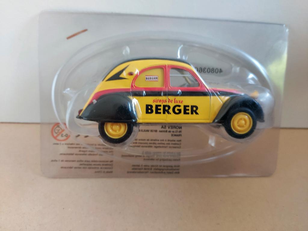 Citroen 2cv Berger 1/43 editions Hachette Norev, Verzenden, Nieuw, Auto, Norev
