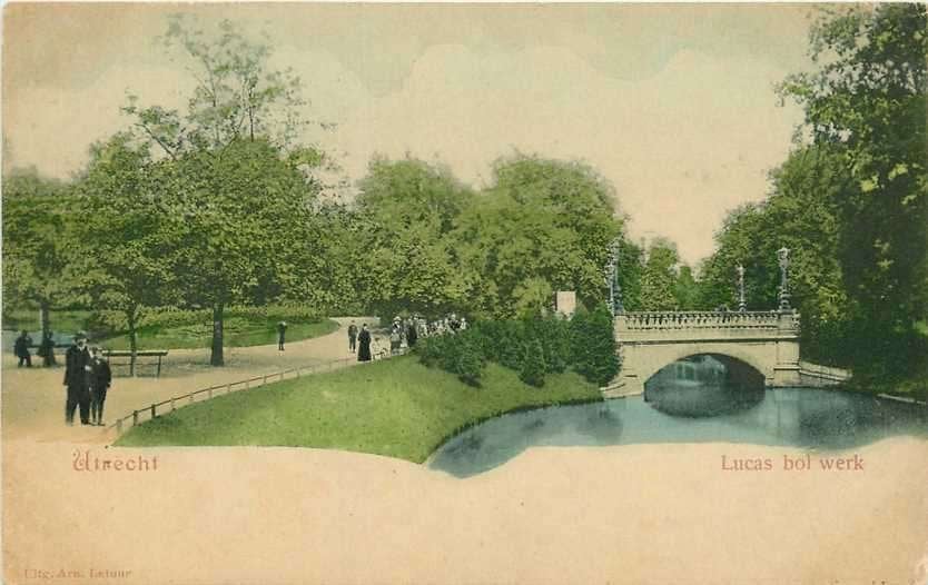 300-415-003 Utrecht Lucas Bolwerk, Verzenden, Voor 1920, Utrecht