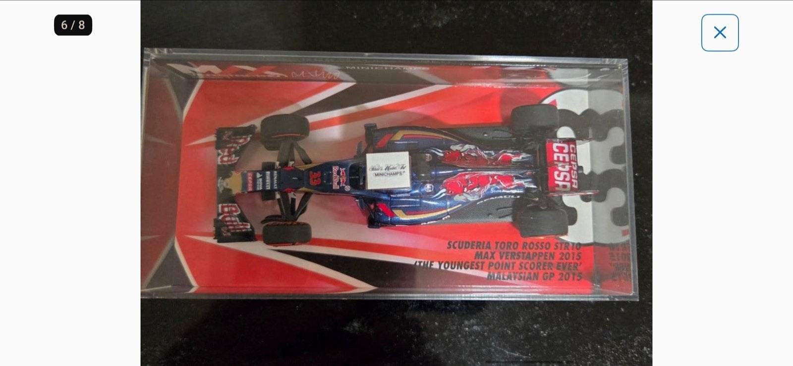 Max verstappen editie 1 en 2, Ophalen of Verzenden, Nieuw, Auto, MiniChamps