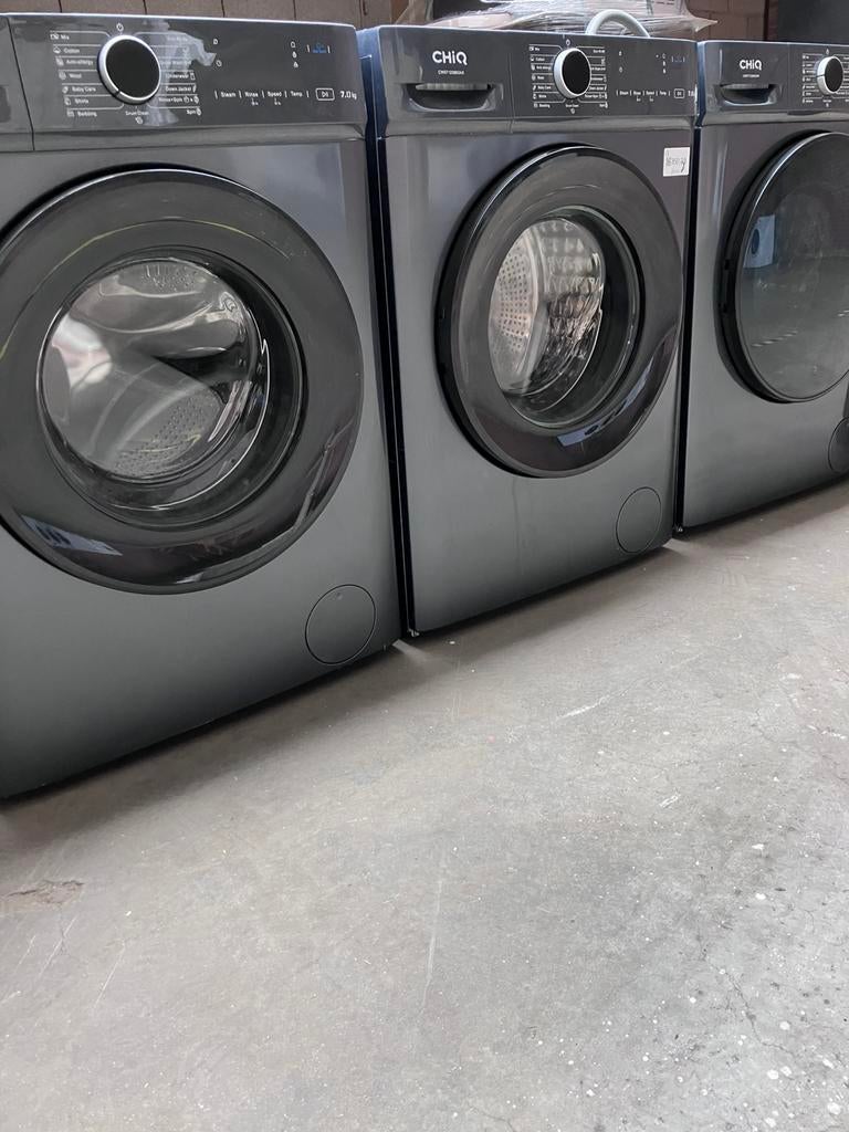 UITVERKOOP OUTLET  CHIQ WASMACHINES, Minder dan 85 cm, Nieuw, Ophalen of Verzenden, Voorlader