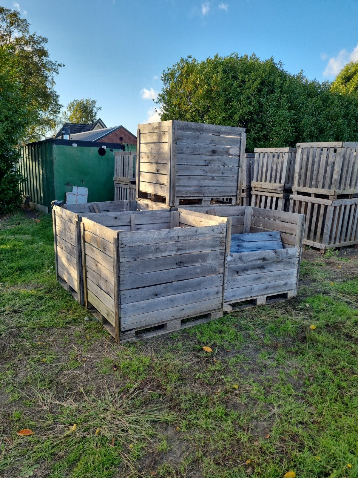 Houten Aardappelkratten 100x120x112, Tuin en Terras, Minder dan 3 m³, Ophalen, Overige houtsoorten