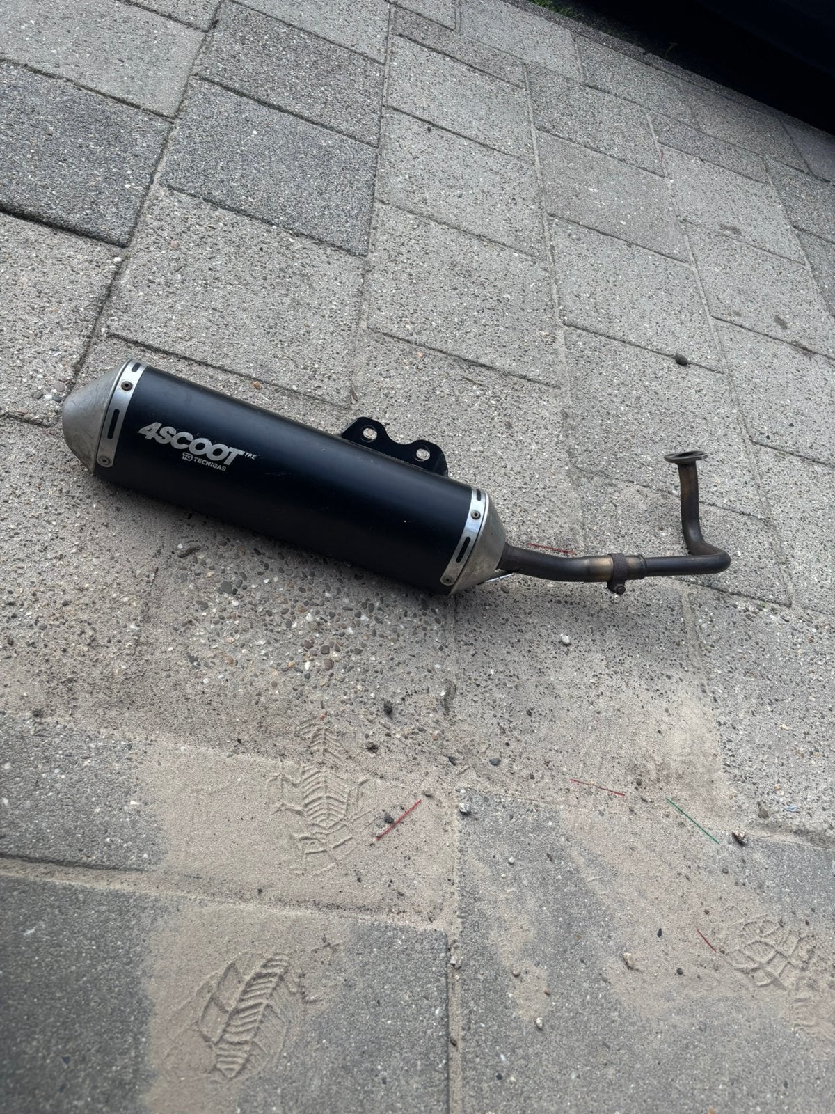 Uitlaat, Ophalen, Gebruikt, Uitlaat, Kymco