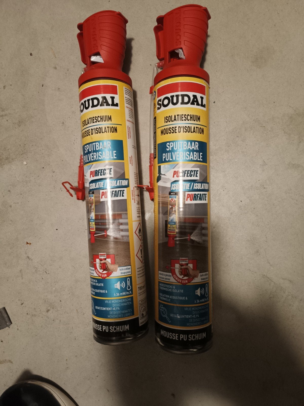 Soudal Isolatieschum 2 st., Overige materialen, 4 tot 8 cm, Nieuw, Ophalen of Verzenden