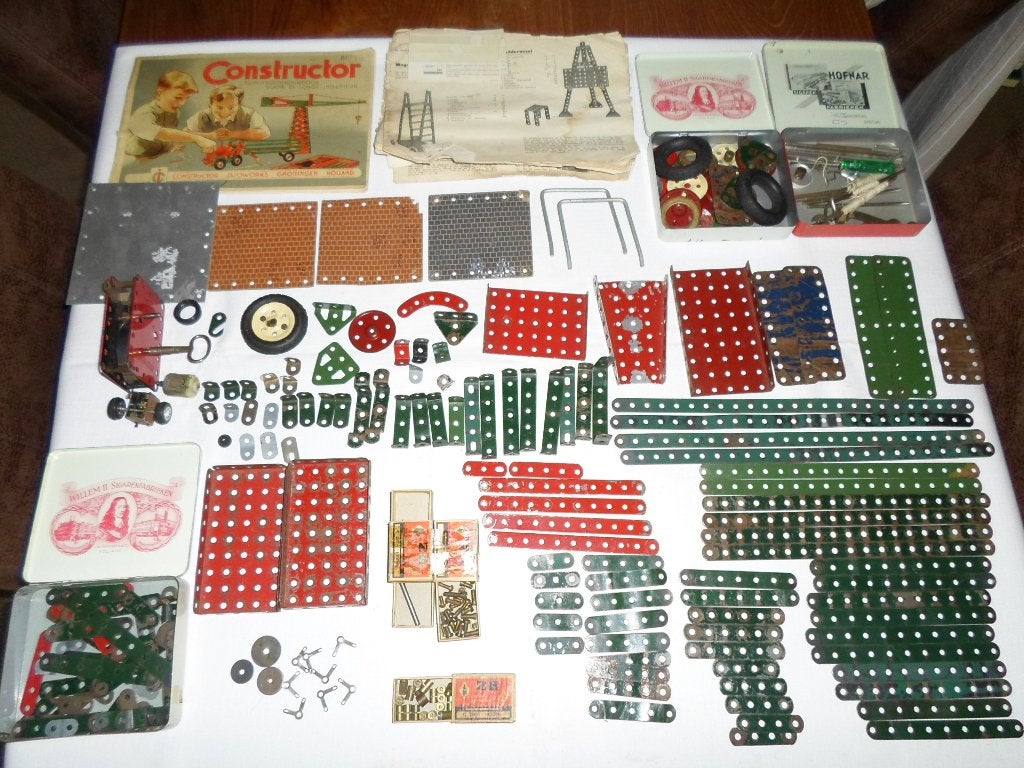 Mecano     Oud.    Constuctor., Ophalen of Verzenden, Gebruikt