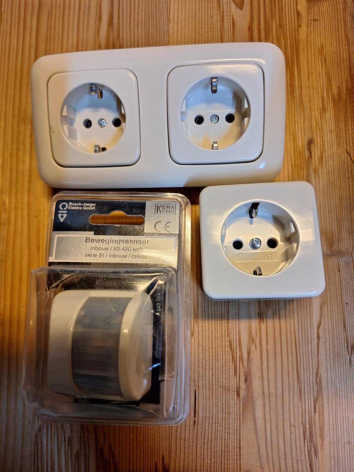 bewegingsmelder inbouw., Doe-het-zelf en Verbouw, Elektra en Kabels, Ophalen of Verzenden, Nieuw, Stopcontact