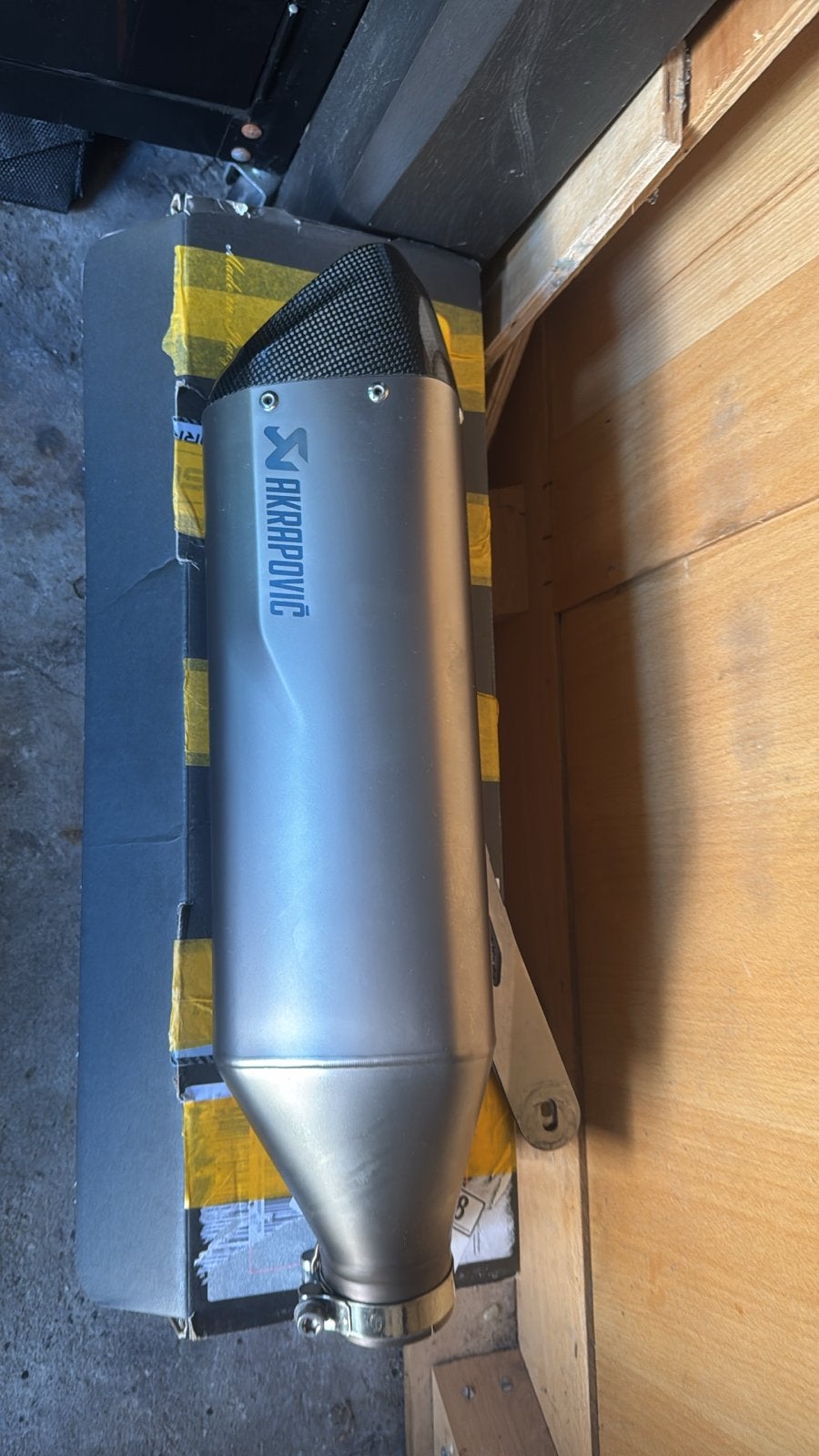 Akrapovic demper voor BMW S1000RR, S1000R, M1000RR, M1000R, Ophalen of Verzenden, Gebruikt