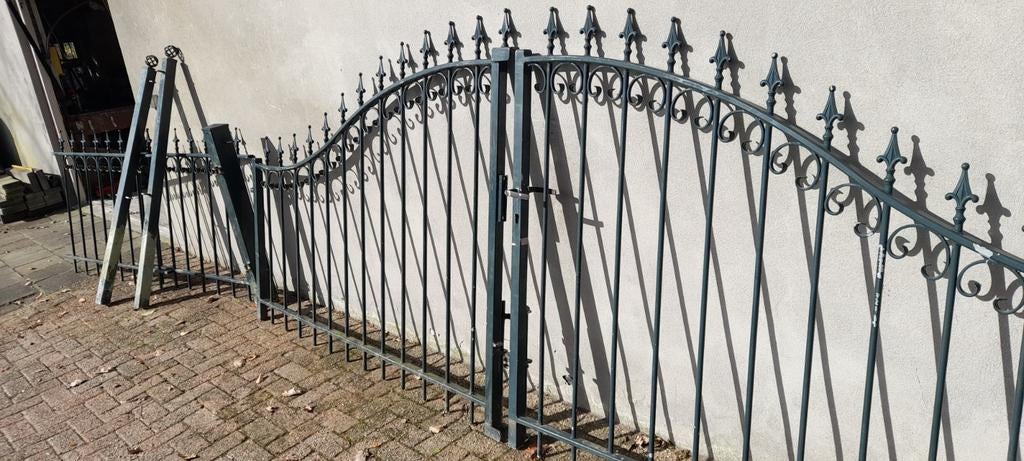 Sierpoort 4meter ., Tuin en Terras, Tuinhekken en Hekwerk, Ophalen, Gebruikt, IJzer