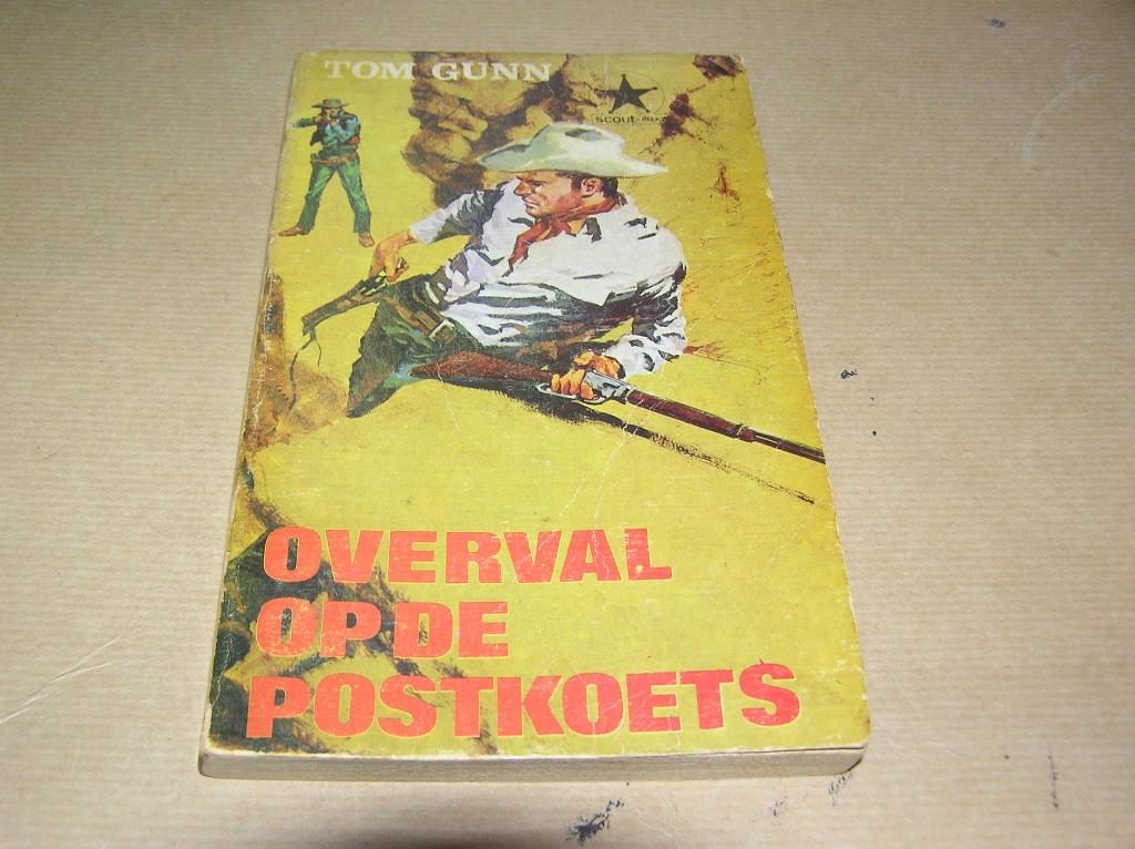 Overval op de postkoets-Tom Gunn, Ophalen of Verzenden, Gelezen, Tom Gunn