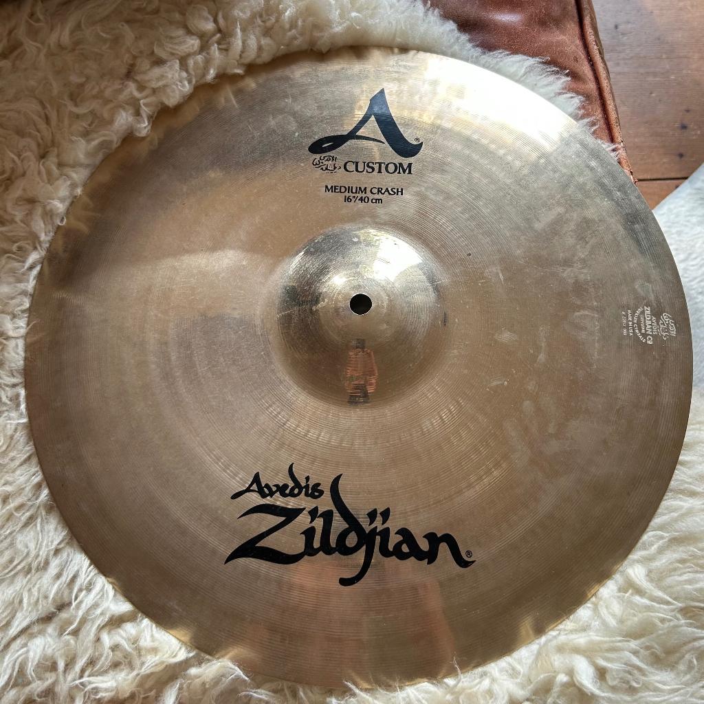 Zildjian A CUSTOM Collection – In Stock (Pre-Loved), Gebruikt, USA, Drums of Percussie, Ophalen of Verzenden
