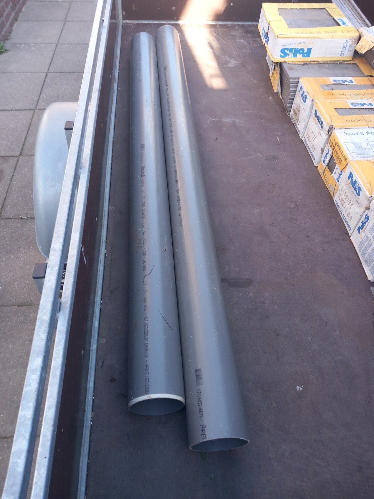 pvc buis 125mm, Doe-het-zelf en Verbouw, Buizen en Afvoer, Ophalen, Pvc, Minder dan 2 meter, 80 mm of meer