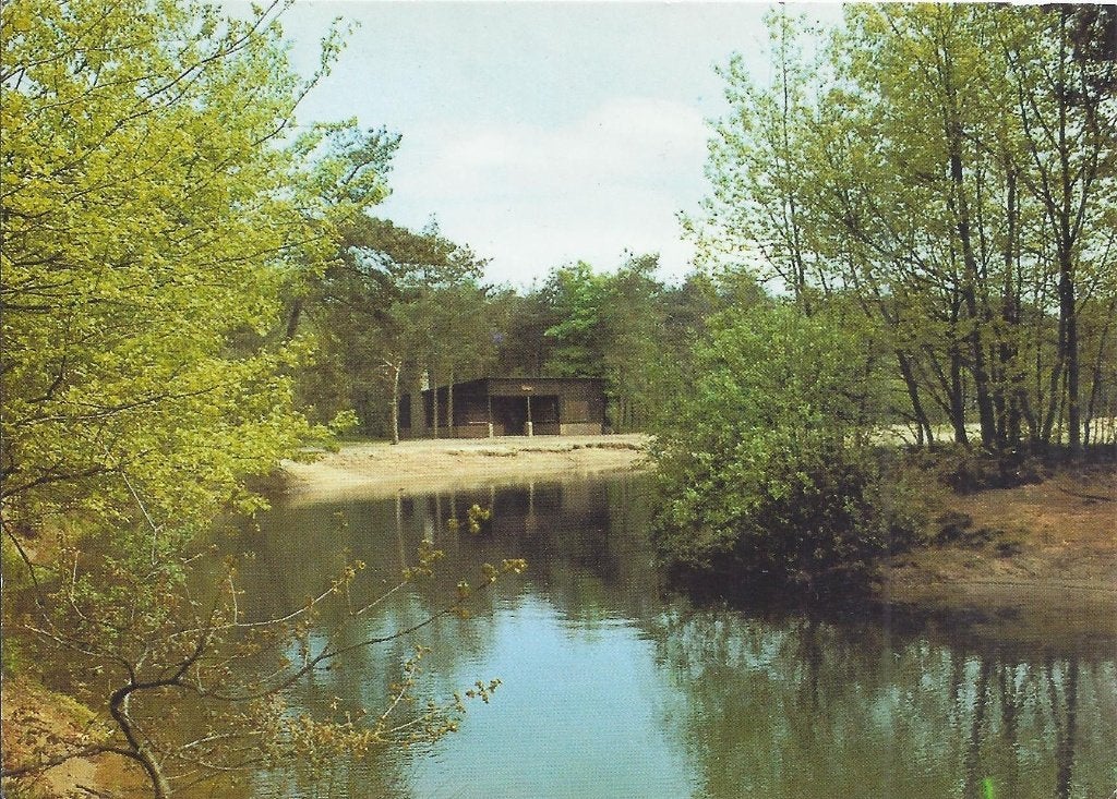 Nistelrode Blokhut bij de Vijver gelopen Ansichtkaart B574, Verzamelen, Ophalen of Verzenden, 1980 tot heden, Gelopen