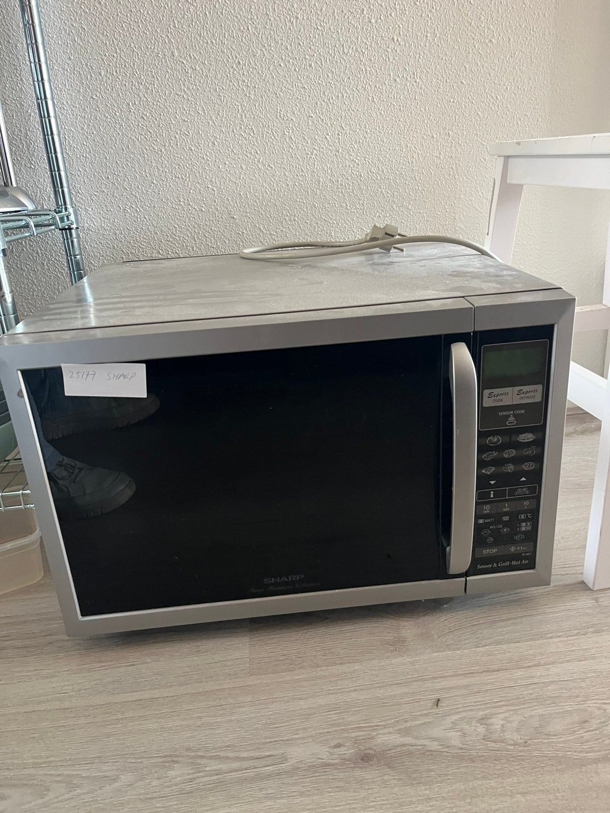 Combimagnetron Sharp, Witgoed en Apparatuur, Ovens, Ophalen, 50 tot 55 cm, Overige merken, Draaiplateau