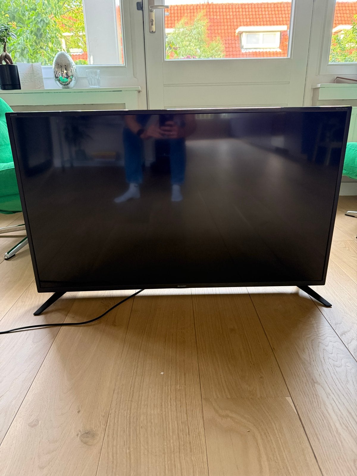 Sharp 40 inch 4K Ultra-HD Smart TV, Ophalen, Zo goed als nieuw, 100 cm of meer, Sharp