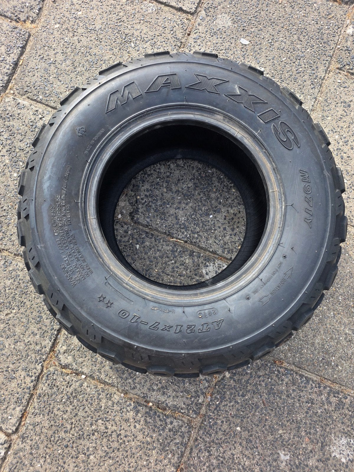 Maxxis M971Y ATV band 21x7-10, Ophalen of Verzenden, Gebruikt