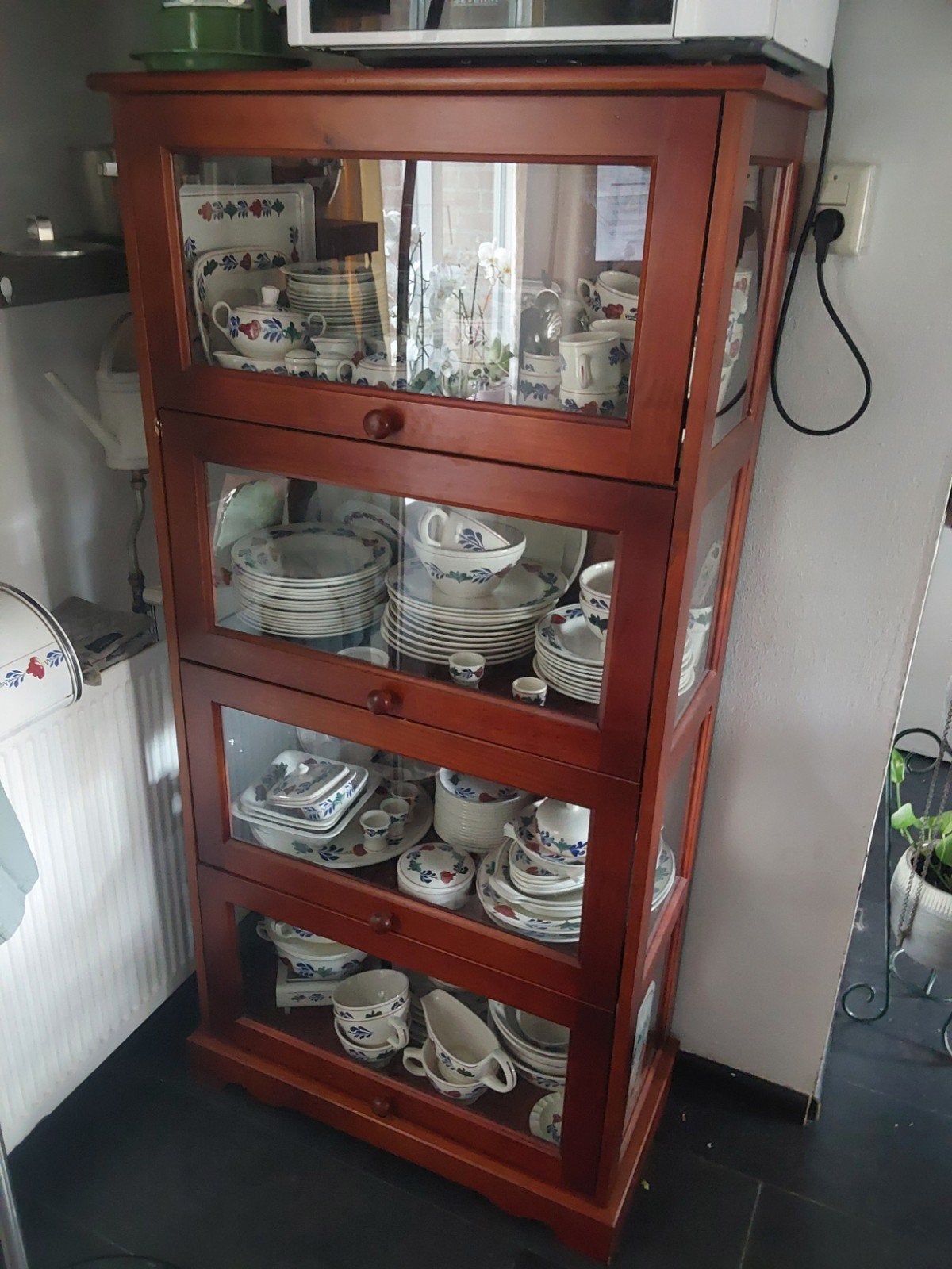 Globe Wernicke-stijl vitrinekast, Ophalen, Gebruikt, 50 tot 100 cm, 150 tot 200 cm