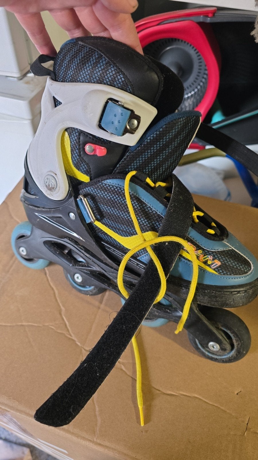 Nijdam verstelbare inline skates, maat 36-40, Sport en Fitness, Schaatsen, Ophalen of Verzenden, Gebruikt, Overige typen, Nijdam