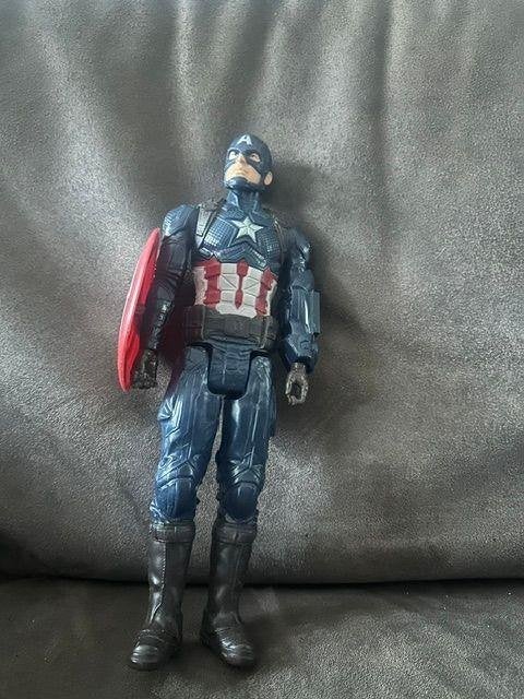 Marvel Avengers Titan Hero Power FX Captain America, Ophalen of Verzenden, Zo goed als nieuw