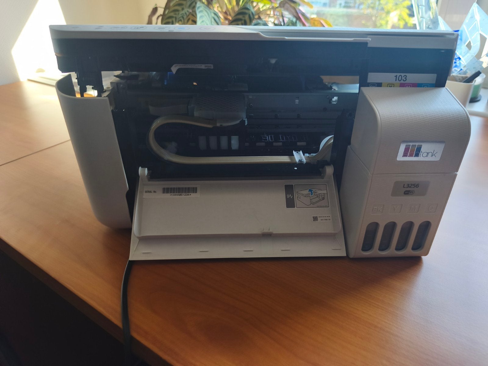 Epson EcoTank L3256 All-in-One Printer - Defect, Computers en Software, All-in-one, Draadloos, Ophalen of Verzenden, Niet werkend