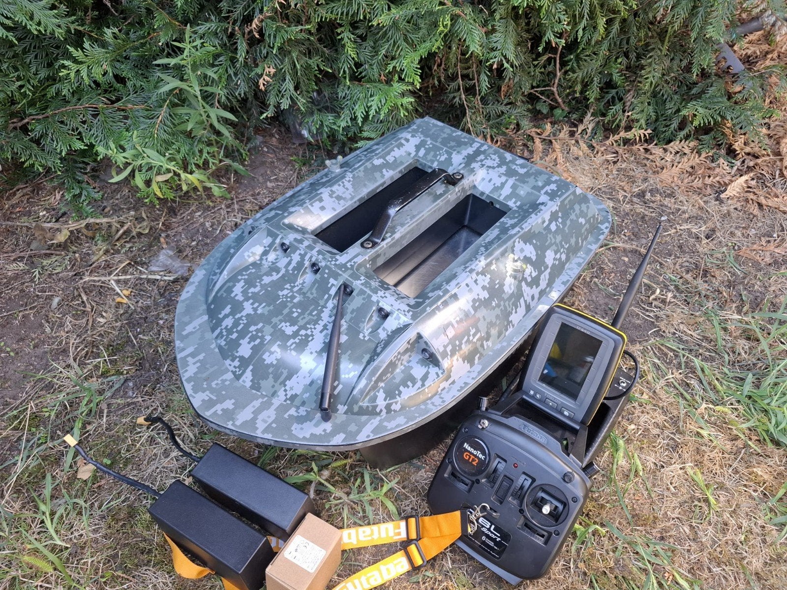 Voerboot Nanotec GT2  met toslon tf640 gps garantie, Ophalen of Verzenden, Gebruikt, Overige typen