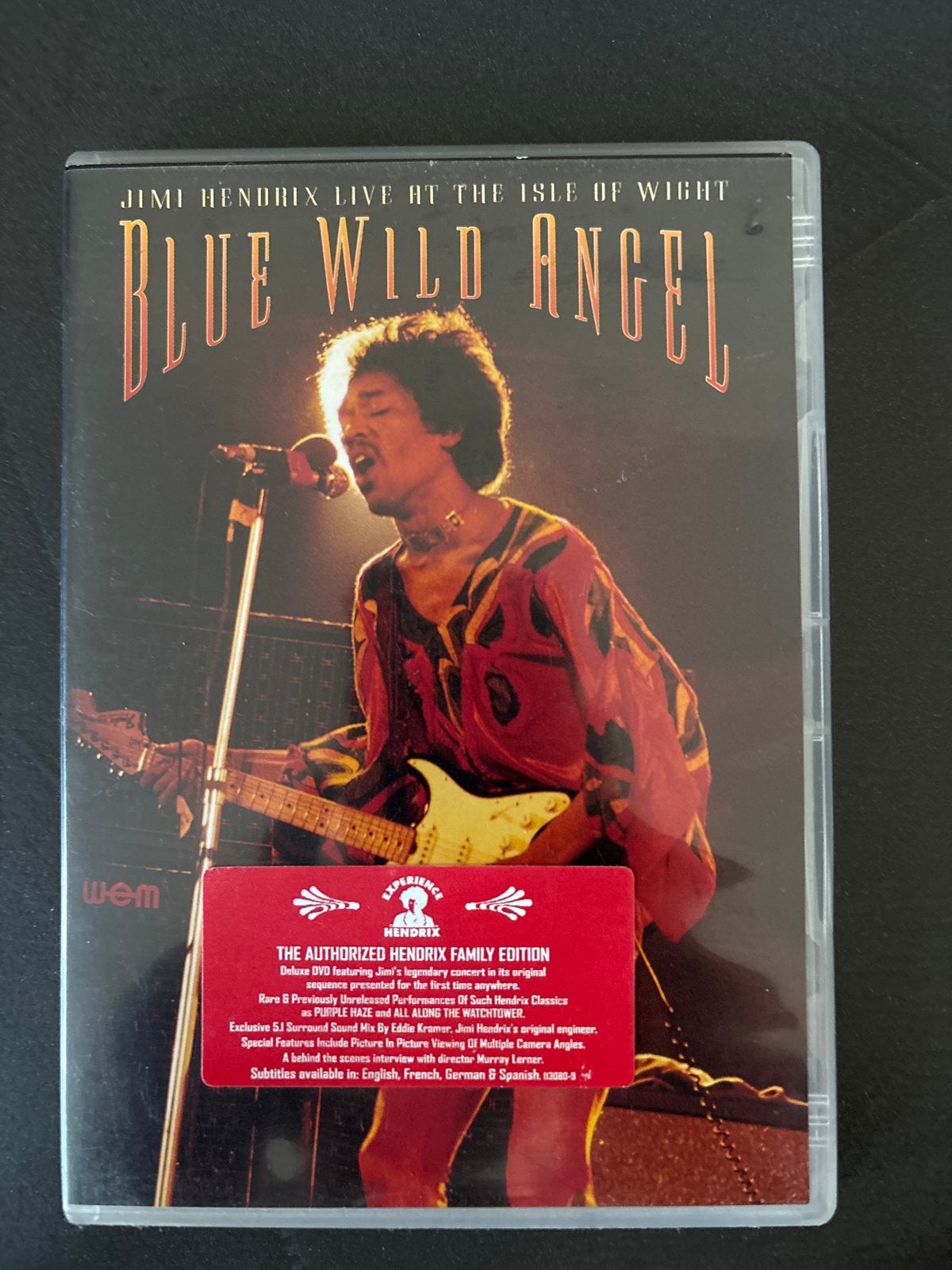 Jimi Hendrix - Blue Wild Angel: Live at the Isle of Wight, Alle leeftijden, Nederlands, Ophalen of Verzenden, Zo goed als nieuw