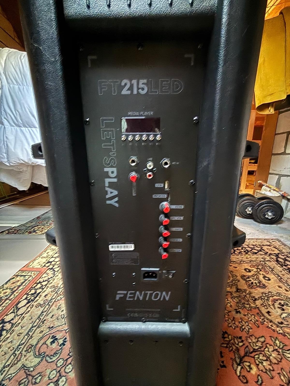karaokebox  Fenton, Muziek en Instrumenten, Versterkers | Keyboard, Monitor en PA, Ophalen, Zo goed als nieuw