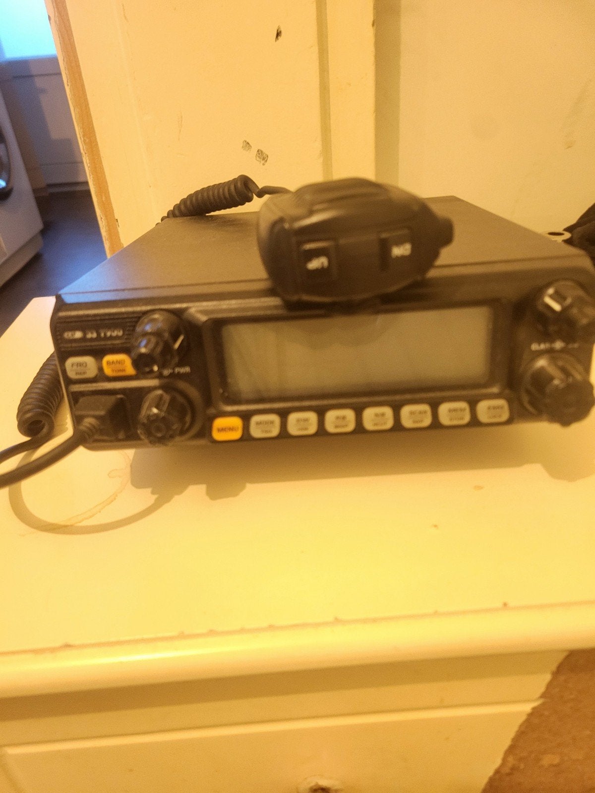 CB 33 T900 Portofoon met microfoon 27 mc bakje, Telecommunicatie, Ophalen of Verzenden, Gebruikt
