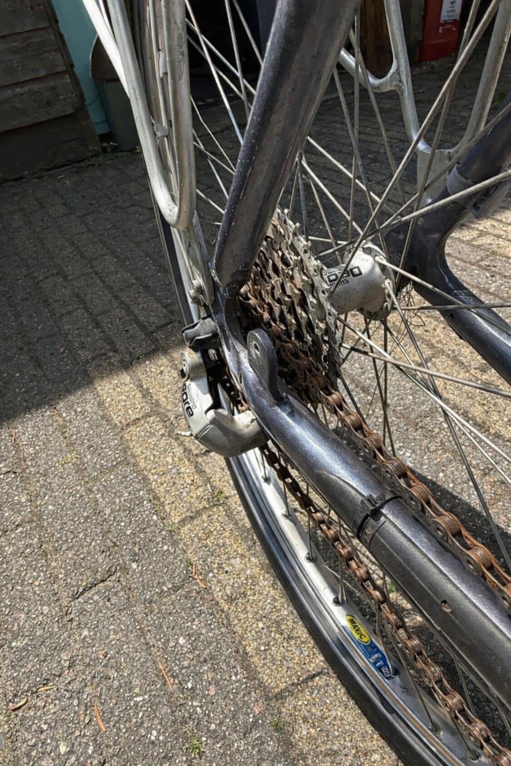 Gazelle herenfiets, Fietsen en Brommers, Fietsen | Dames | Damesfietsen, Ophalen, Velgrem, Versnellingen, Gazelle