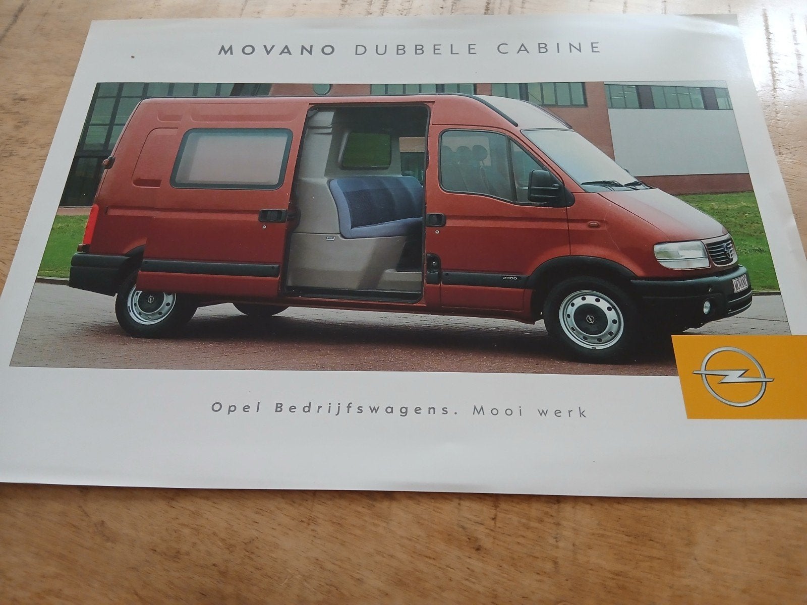opel movano dubbele cabine, Ophalen of Verzenden, Zo goed als nieuw, Opel