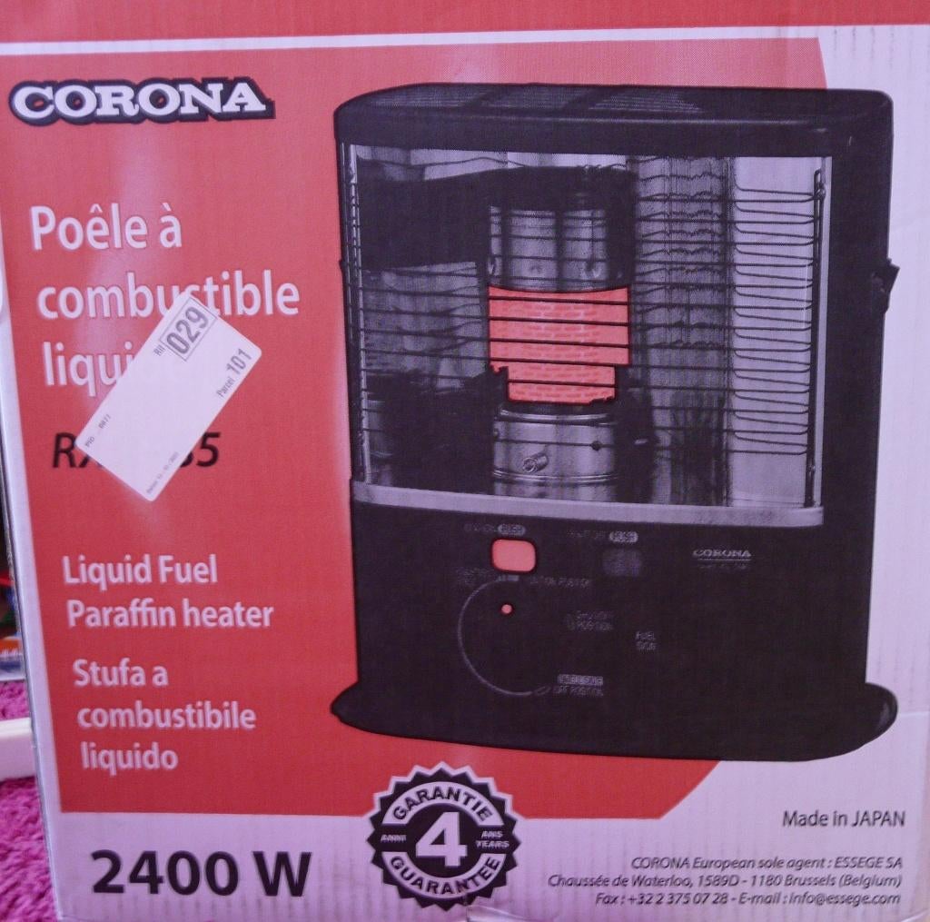 oliekachel 2x qulima en 2400watt coronakachel, Huis en Inrichting, Kachels, Oliekachel, Overige brandstoffen, Nieuw, Ophalen of Verzenden