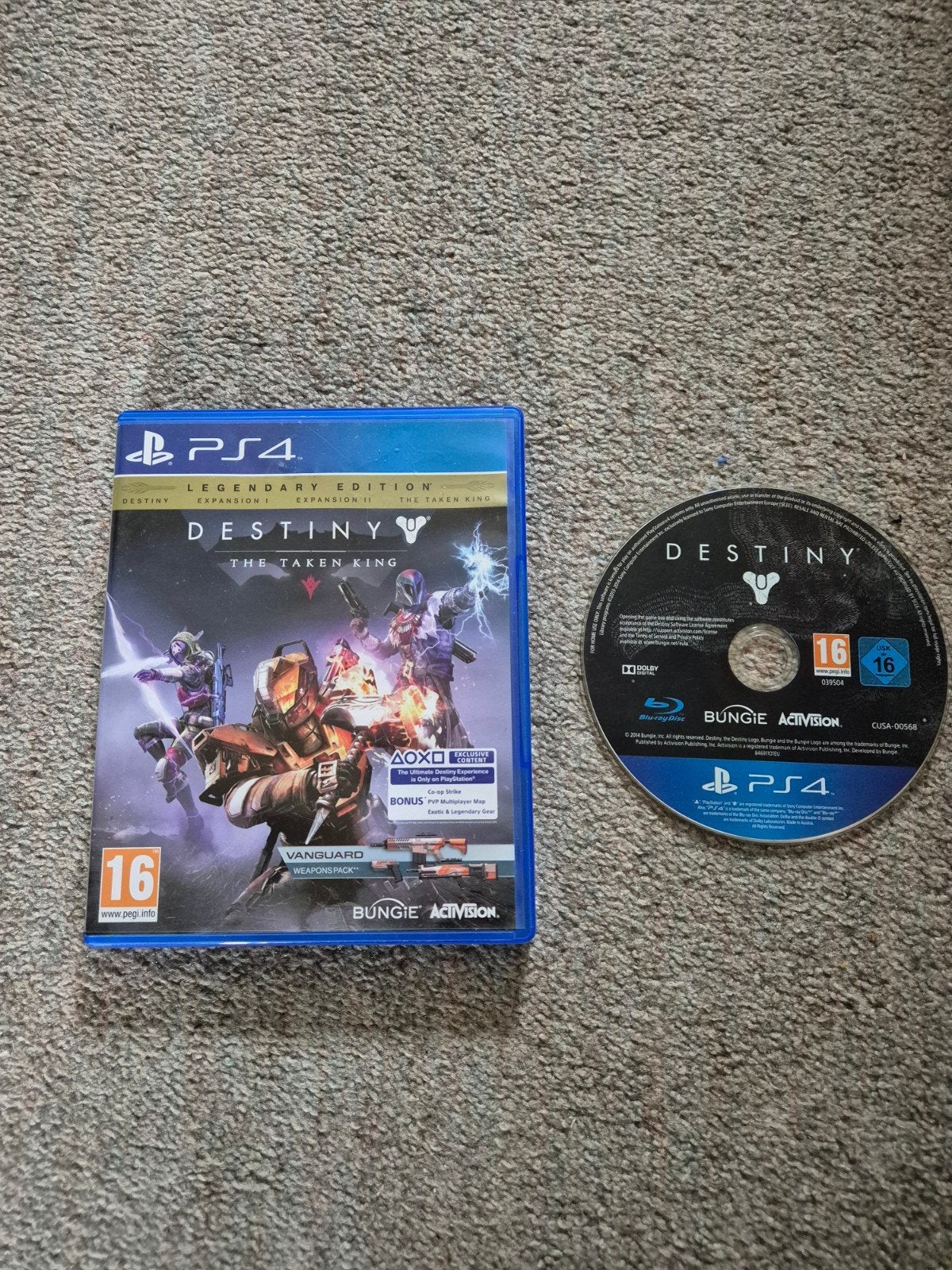 Destiny The Taken King Legendary Edition PS4, Ophalen, Gebruikt, Overige kleuren, Met games