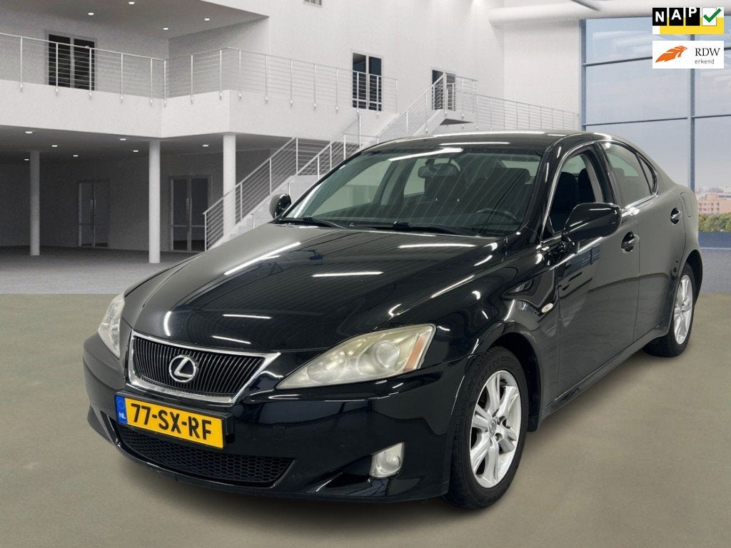 Lexus IS 250 Business, Achterwielaandrijving, Gebruikt, 1535 kg, Zwart