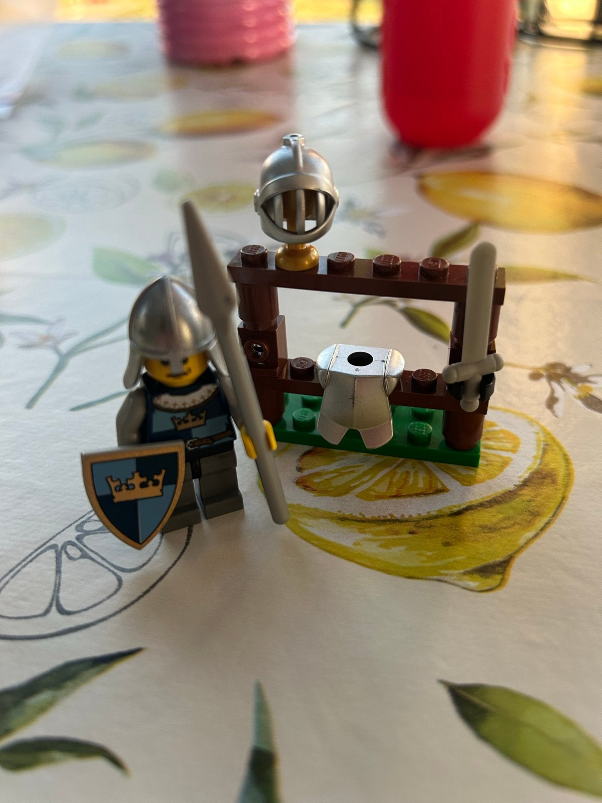 Lego the knight set 5615 knight of ridder, Ophalen of Verzenden
