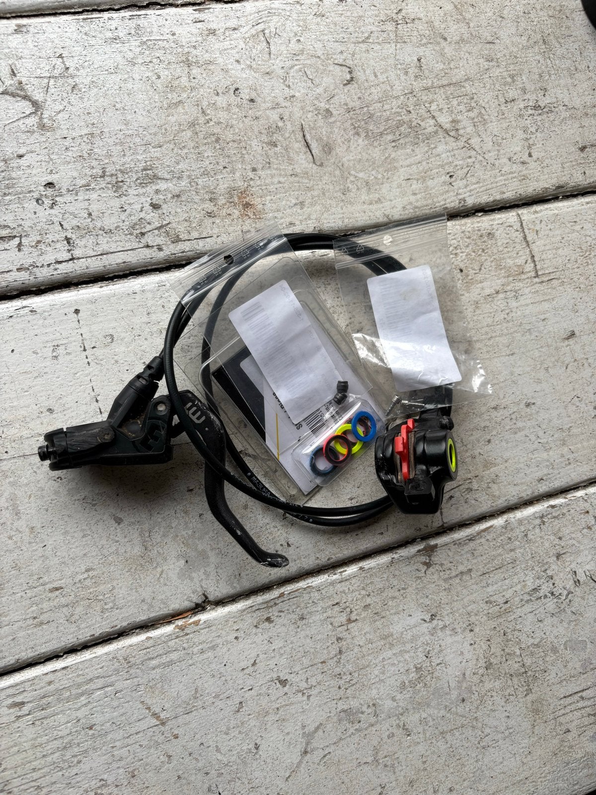 Magura MT4 schijfremset incl olive en ringkit, Ophalen, Remmen, Aluminium, Gebruikt