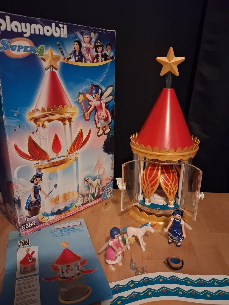 playmobil 6688 feeentoren, Complete set, Overige typen, Ophalen of Verzenden, Zo goed als nieuw