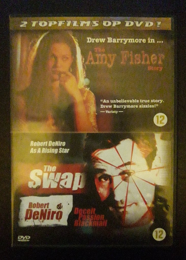 DVD The Amy Fisher story (Drew Barrymore) en The Swap, Vanaf 12 jaar, Ophalen of Verzenden, Zo goed als nieuw