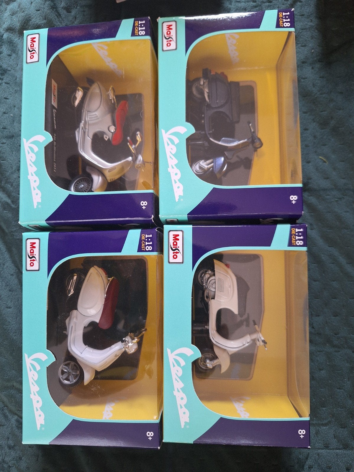 Maisto Vespa 1:18 Die-Cast Modellen - Nieuw in Doos, Ophalen, Nieuw, Overige typen