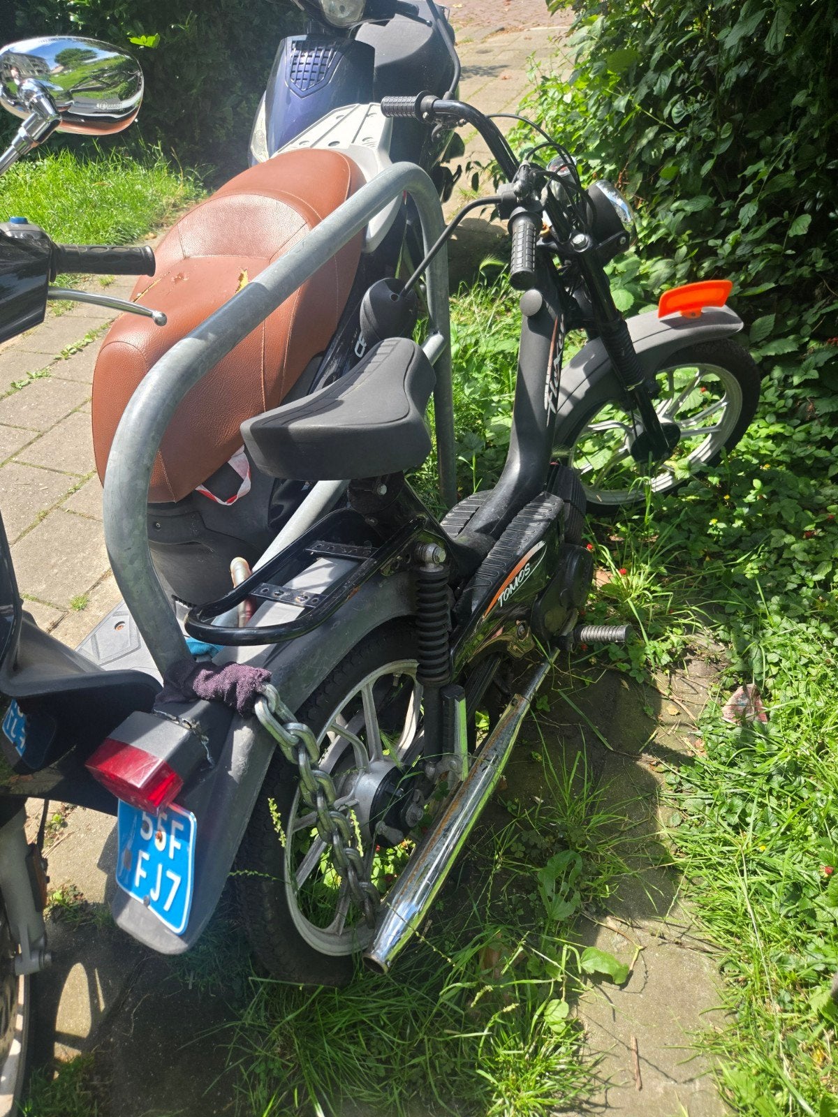 Tomos Flexer snorfiets - Zwart, Goede staat, Fietsen en Brommers, Brommers | Tomos, Ophalen, Gebruikt, Maximaal 25 km/u, Flexer