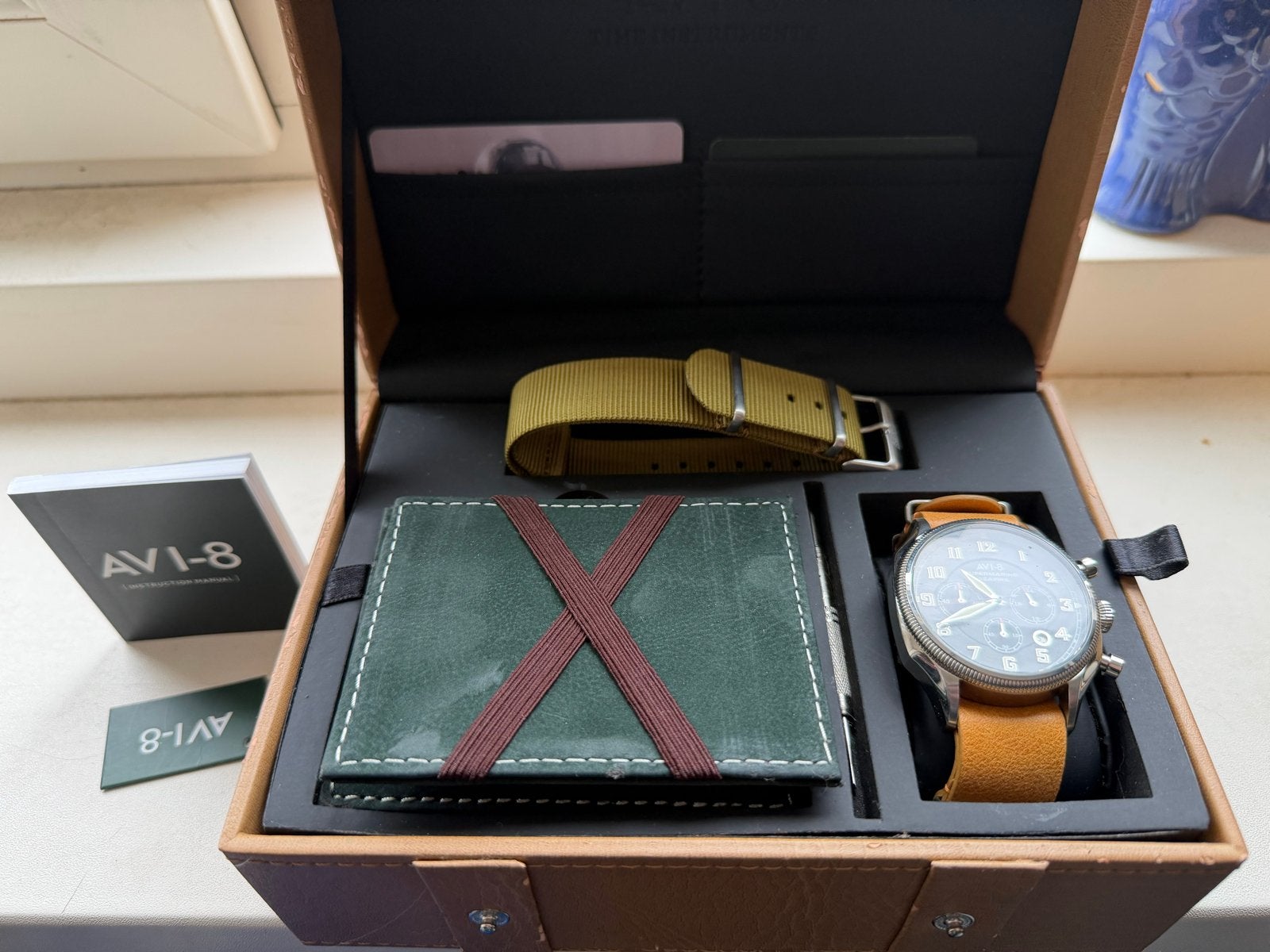 AVI-8 Hawker Harrier II Horloge & extra bandje & portemonnee, Sieraden, Tassen en Uiterlijk, Horloges | Heren, Overige merken