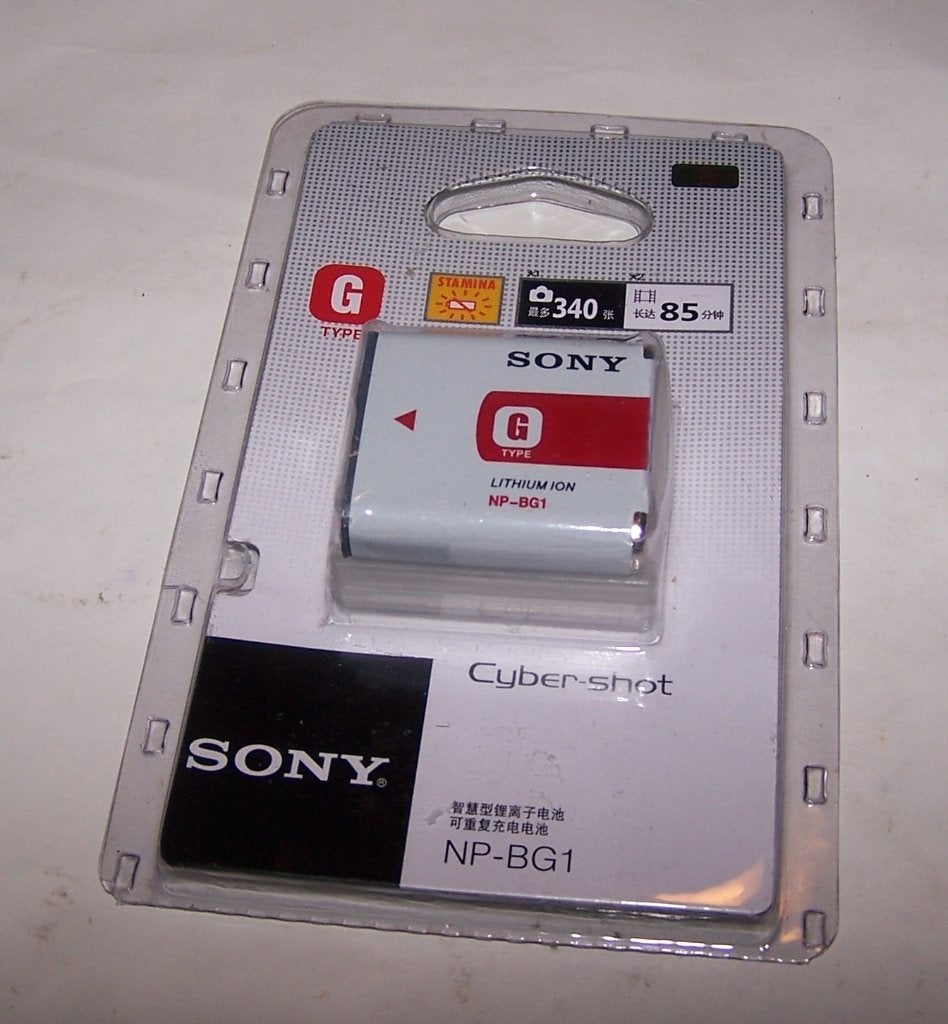 Nieuwe Sony NP-BG1 Cyber-shot Lithium Ion batterij., Ophalen of Verzenden, Nieuw, Oplaadbaar