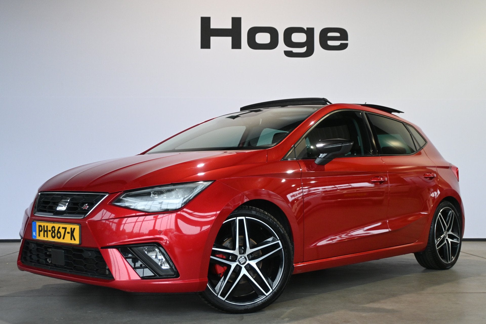 SEAT Ibiza 1.0 TSI FR Business Intense Clima Adaptieve cruis, Auto's, Stof, Met garantie (alle), 116 pk, Ibiza