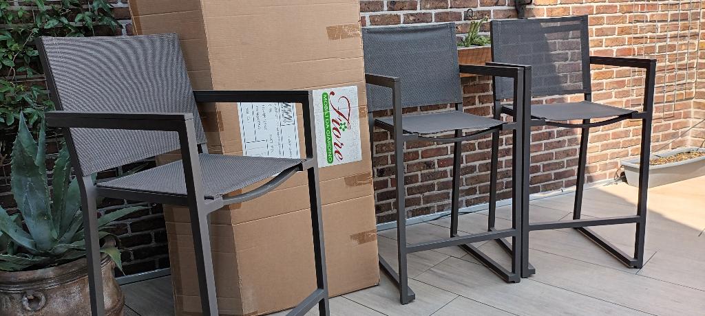 Terrasstoelen, Ophalen, Gebruikt, Kunststof