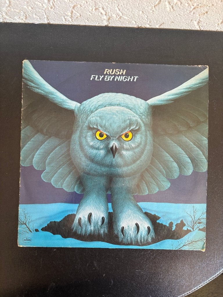Rush - Fly By Night - 1975 - Britse persing, LP, Gebruikt, Ophalen of Verzenden, EP